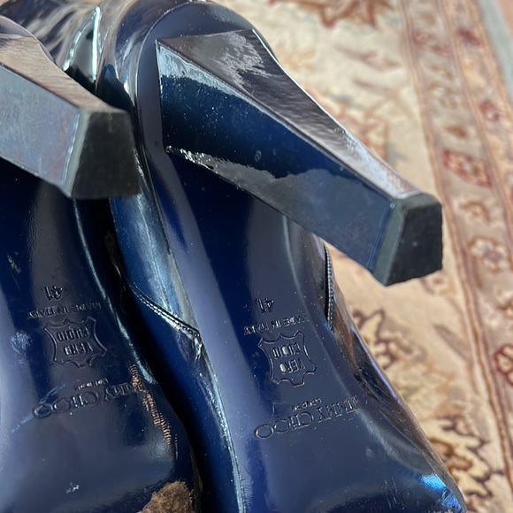 Jimmy Choo patent leather high heel boot - Picture 4 of 5